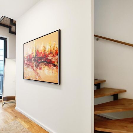 Maisonette-Penthouse Inklusive Whirlpool Ueber Den Daechern Von Magdeburg Exterior photo